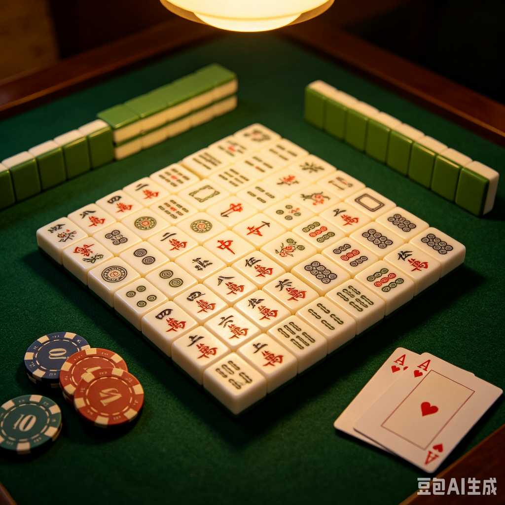 smooth print surface mahjong tiles